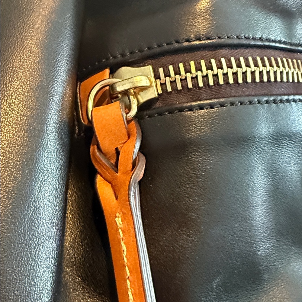 Dooney & Bourke Black and Brown Leather Bag - Picture 13 of 13